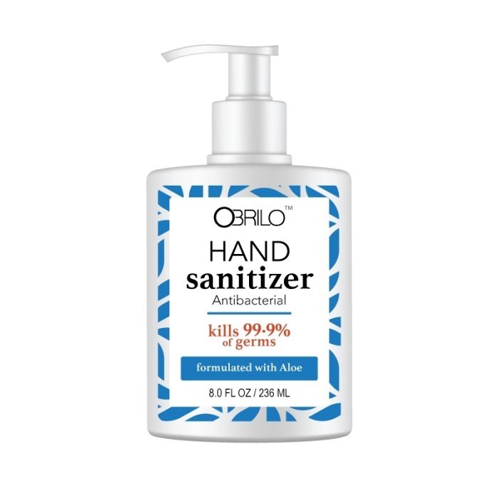 Obrilo Hand Sanitizer Gel, Alcohol 75% 236ml
