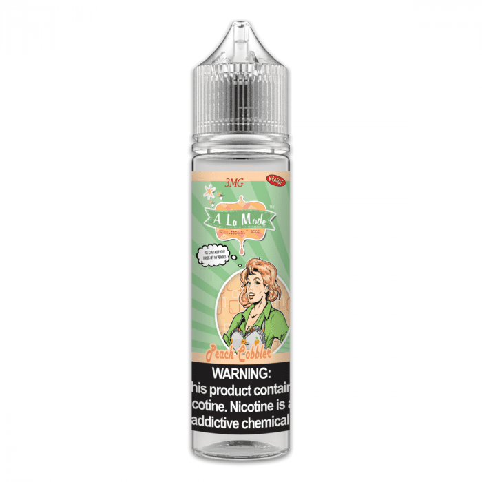 A La Mode Peach Cobbler Max VG E-Liquid