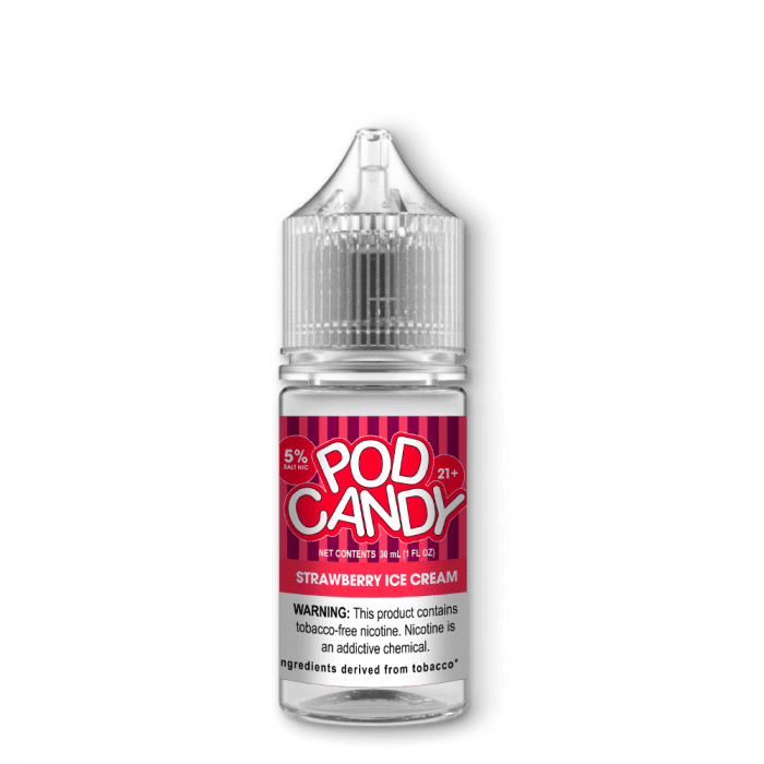 Pod Candy Strawberry Ice Cream